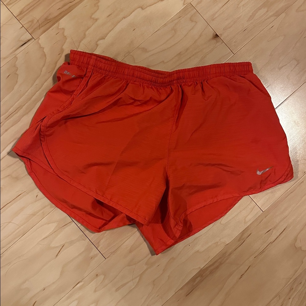 Nike Bright Red Running Shorts